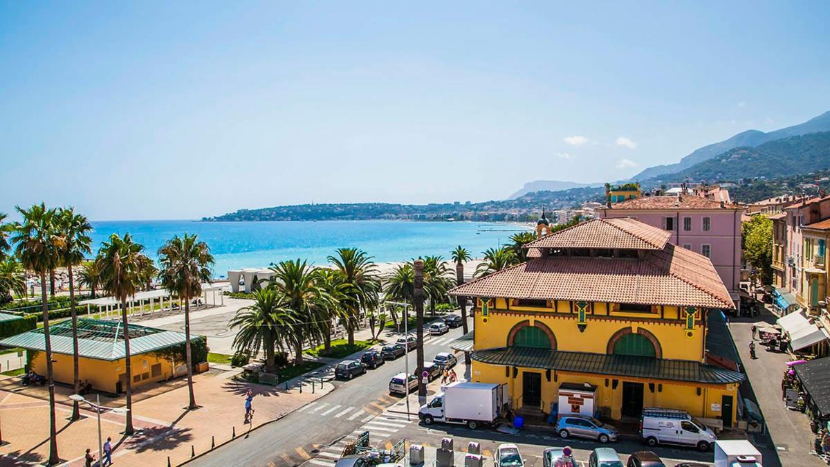 Charmant 2 Pièces Vue sur Mer et MONTE-CARLO à ROQUEBRUNE CAP MARTIN Exterior foto