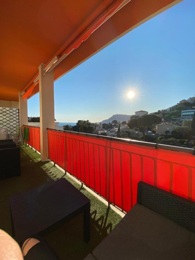 Charmant 2 Pièces Vue sur Mer et MONTE-CARLO à ROQUEBRUNE CAP MARTIN Exterior foto