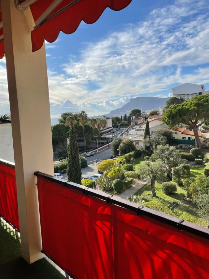 Charmant 2 Pièces Vue sur Mer et MONTE-CARLO à ROQUEBRUNE CAP MARTIN Exterior foto