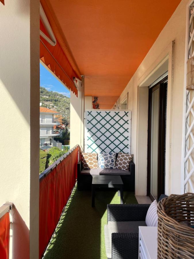 Charmant 2 Pièces Vue sur Mer et MONTE-CARLO à ROQUEBRUNE CAP MARTIN Exterior foto