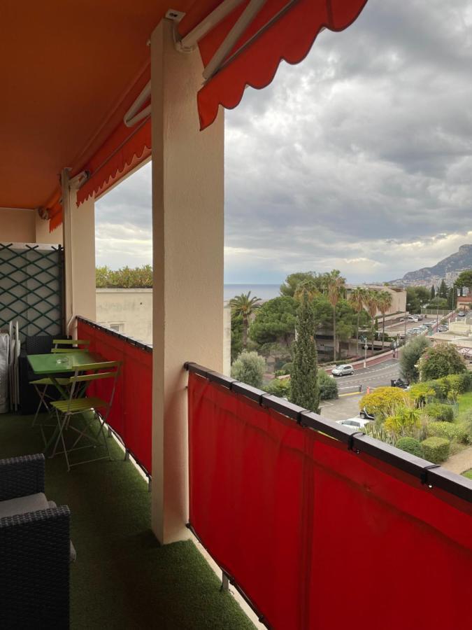 Charmant 2 Pièces Vue sur Mer et MONTE-CARLO à ROQUEBRUNE CAP MARTIN Exterior foto